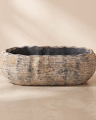 Rivoli Oval Woven-Look Pot