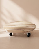 Acacia Wood Plant Trolley