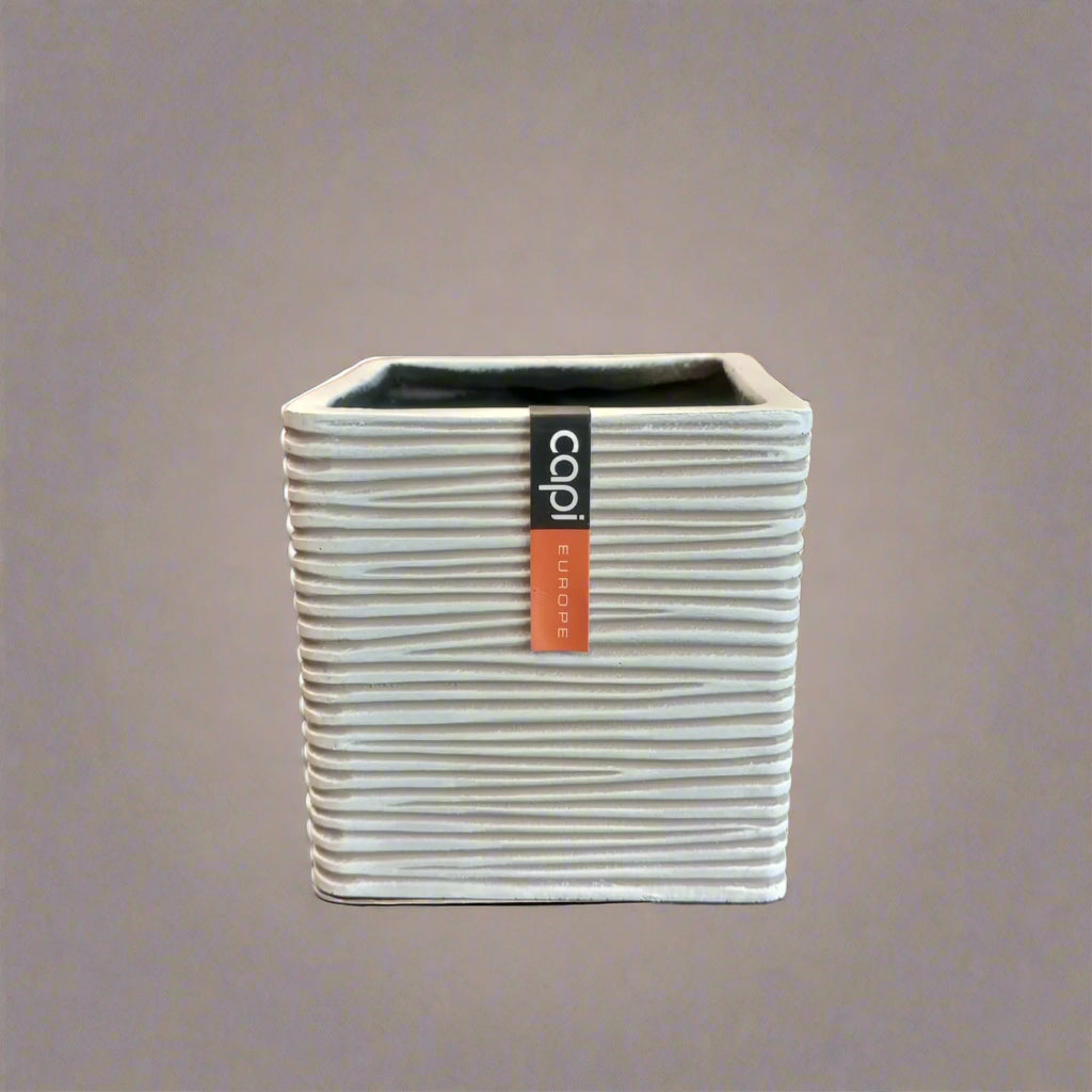 Capi Europe Planter Square BOFI 209 | Ivory
