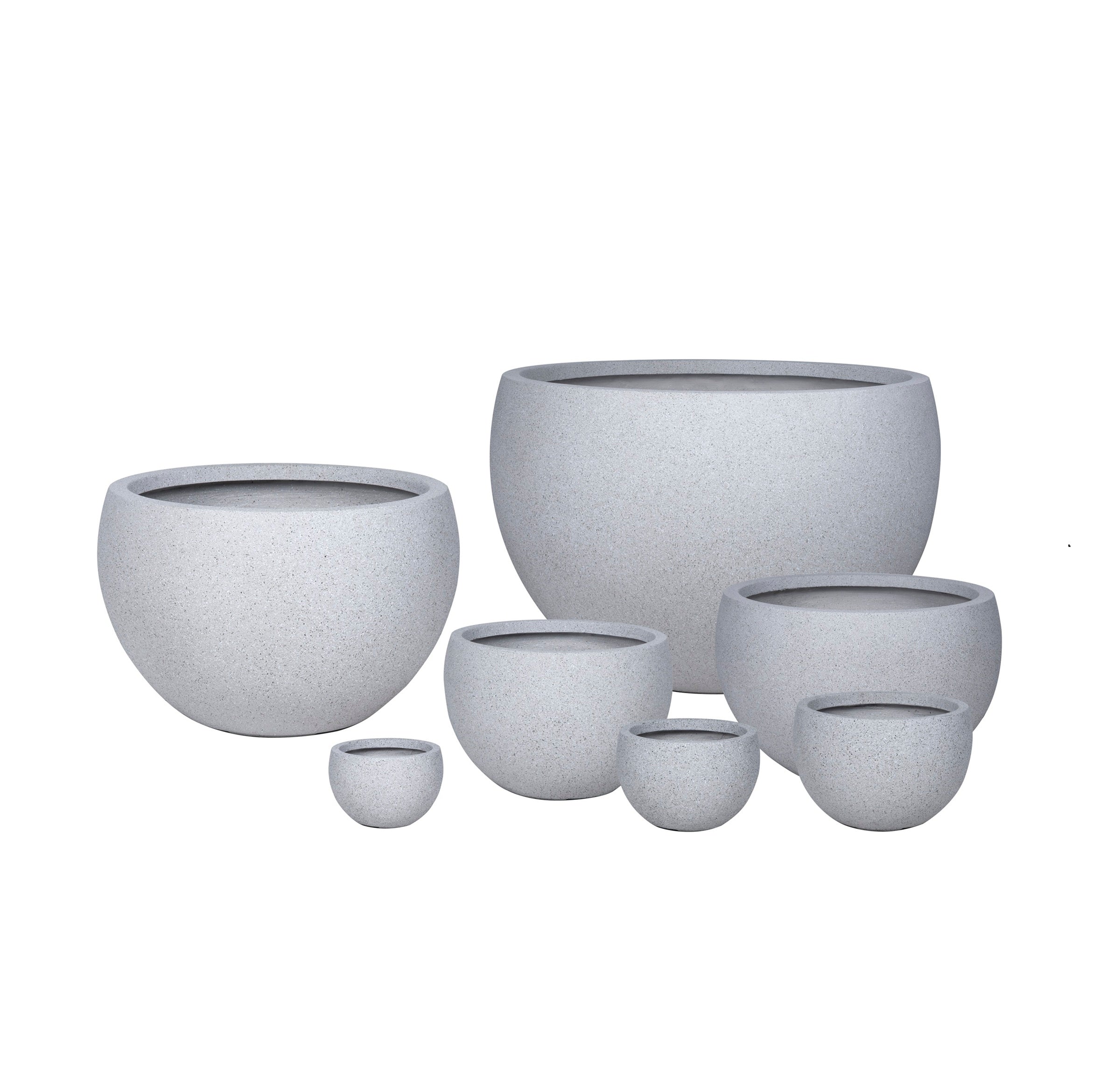 Fiberclay Pot Rough Texture | DW247853