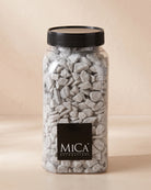 Decorative Marble Pebbles, 650ml - Light Grey