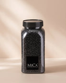 Decorative Pebbles Granulate, 650ml - Black