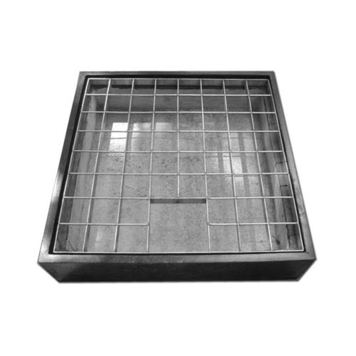 7165Bl Sq Terrazzo Pond Base - Acacia Garden Center