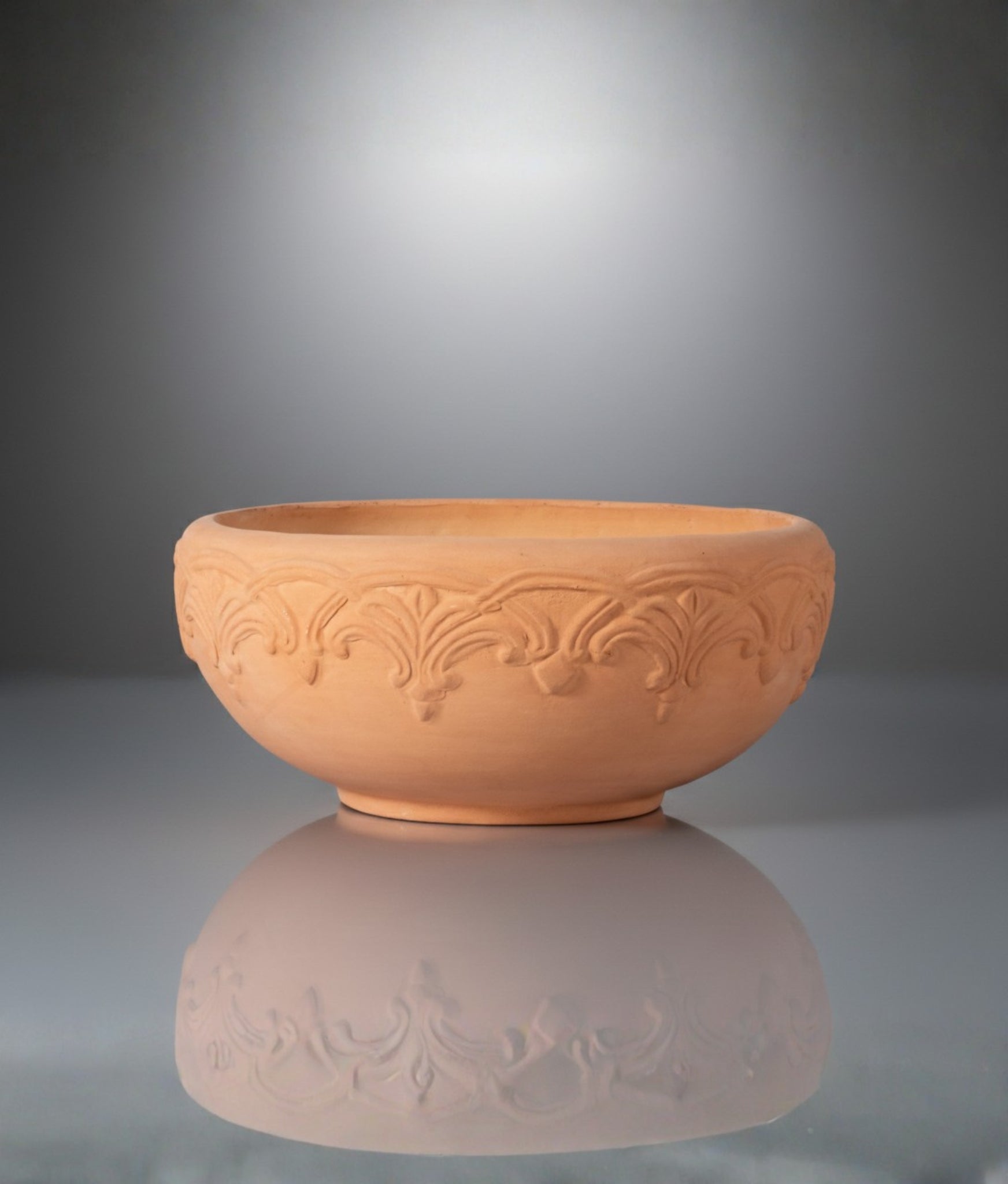 Terracota Giulia Round Pot | Antique Terracota