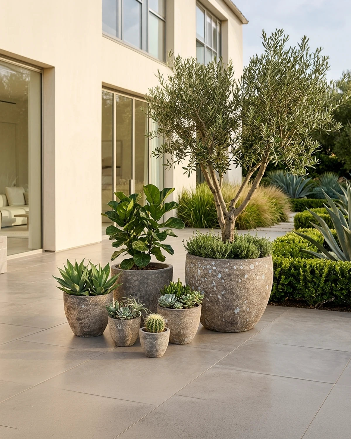 Ceramic Egg Planter | Brown