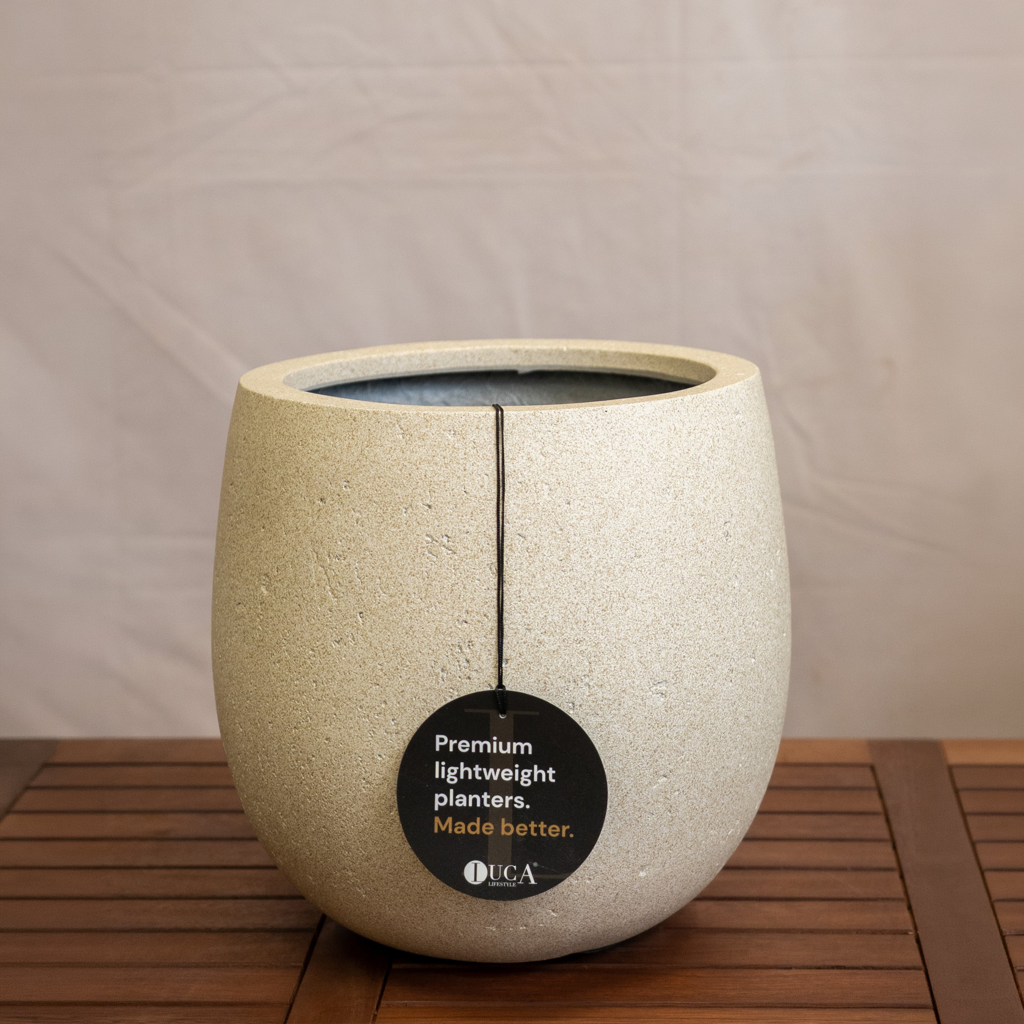 Grigio Balloon Pot | Spherical Planter