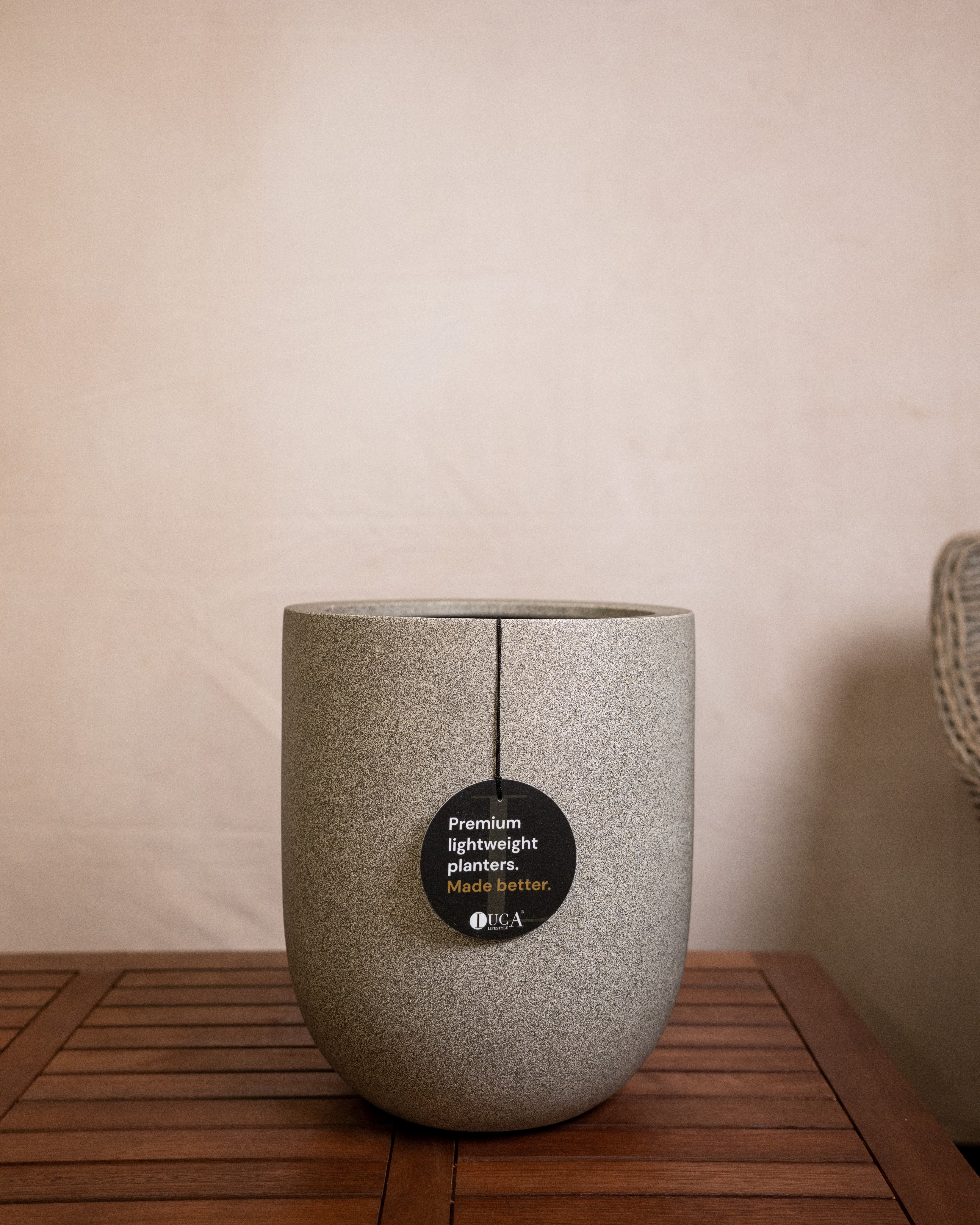 Grigio Tall Egg Pot | Premium Planter, 30–88 cm