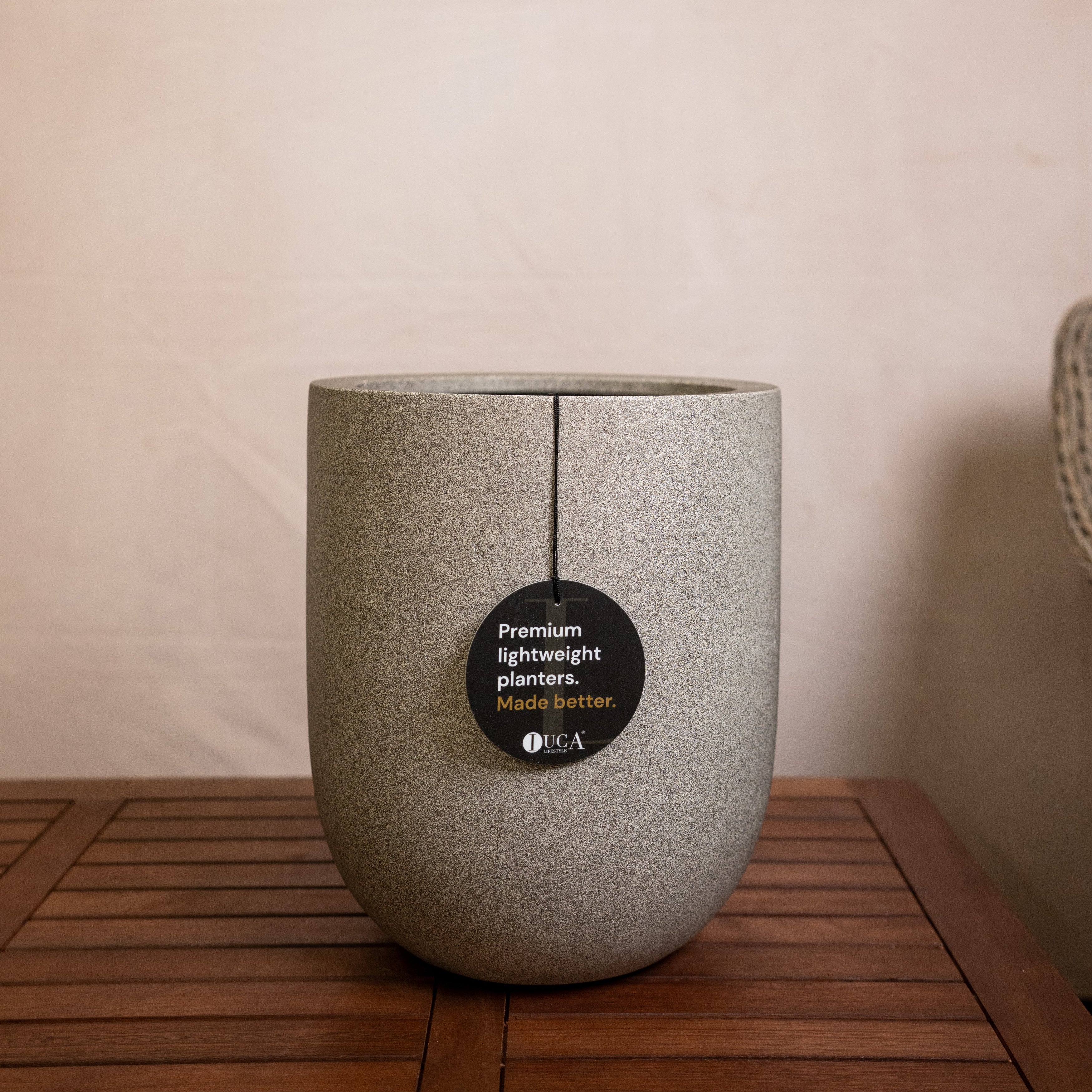 Grigio Tall Egg Pot | Premium Planter, 30–88 cm