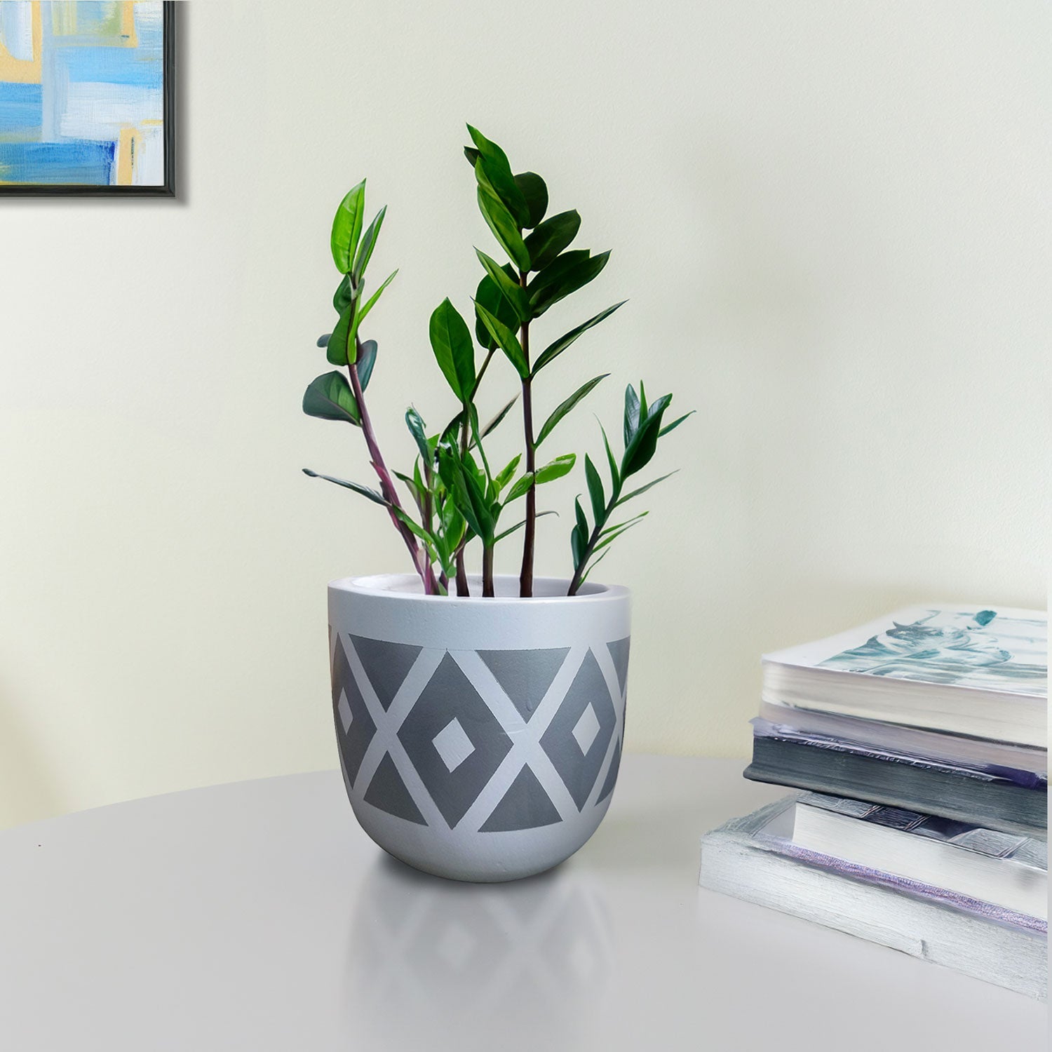 Hand Painted Pot - Ht0009