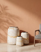 Ishann Decorative Metal Planter — Opaxa, Acacia Garden Center