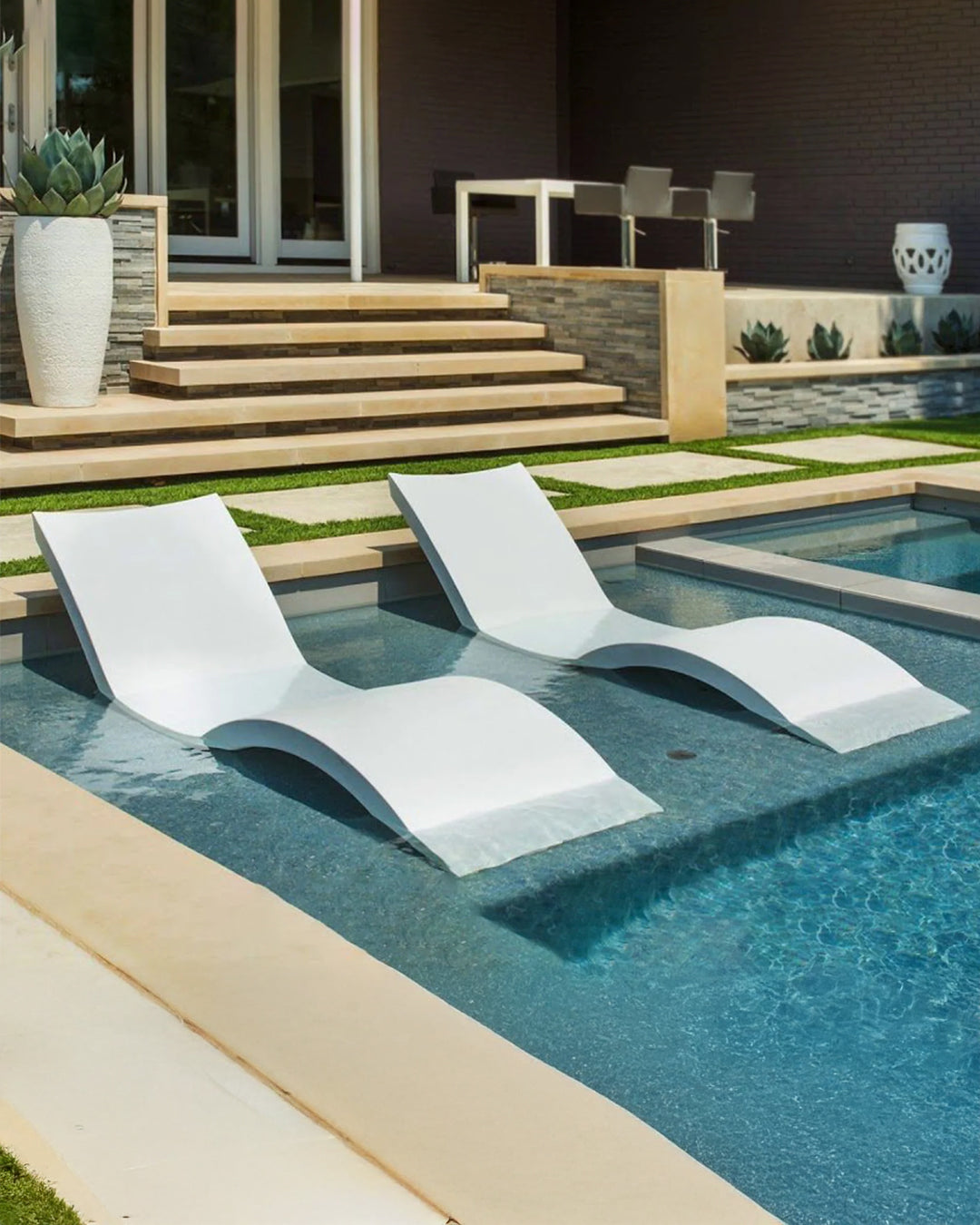 Twin Lounger Set | Ledge Lounger Bundle