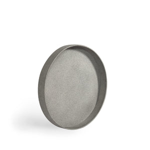 Luca Lifestyle Fiber Saucer New Egg Pot Natural Concrete