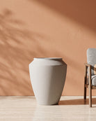Metal Planter Pot, Stone Texture — Tall — Concrete Stone — Opaxa, Acacia Garden Center