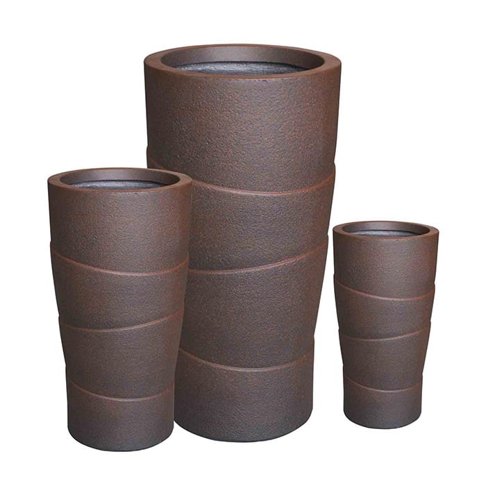 Fiber Clay Pot - Dw161225 -Pdx