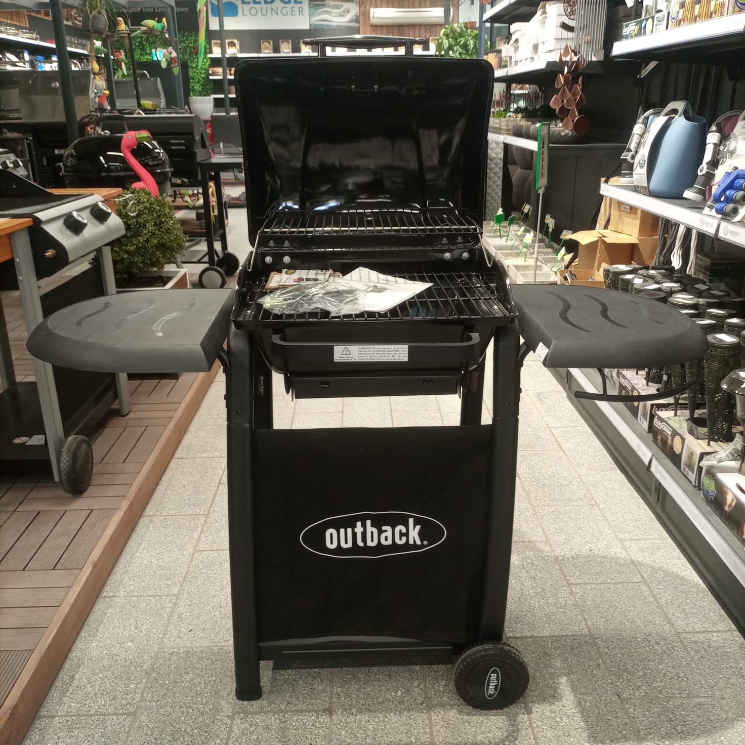 Charcoal BBQ Grill Outback Omega 201