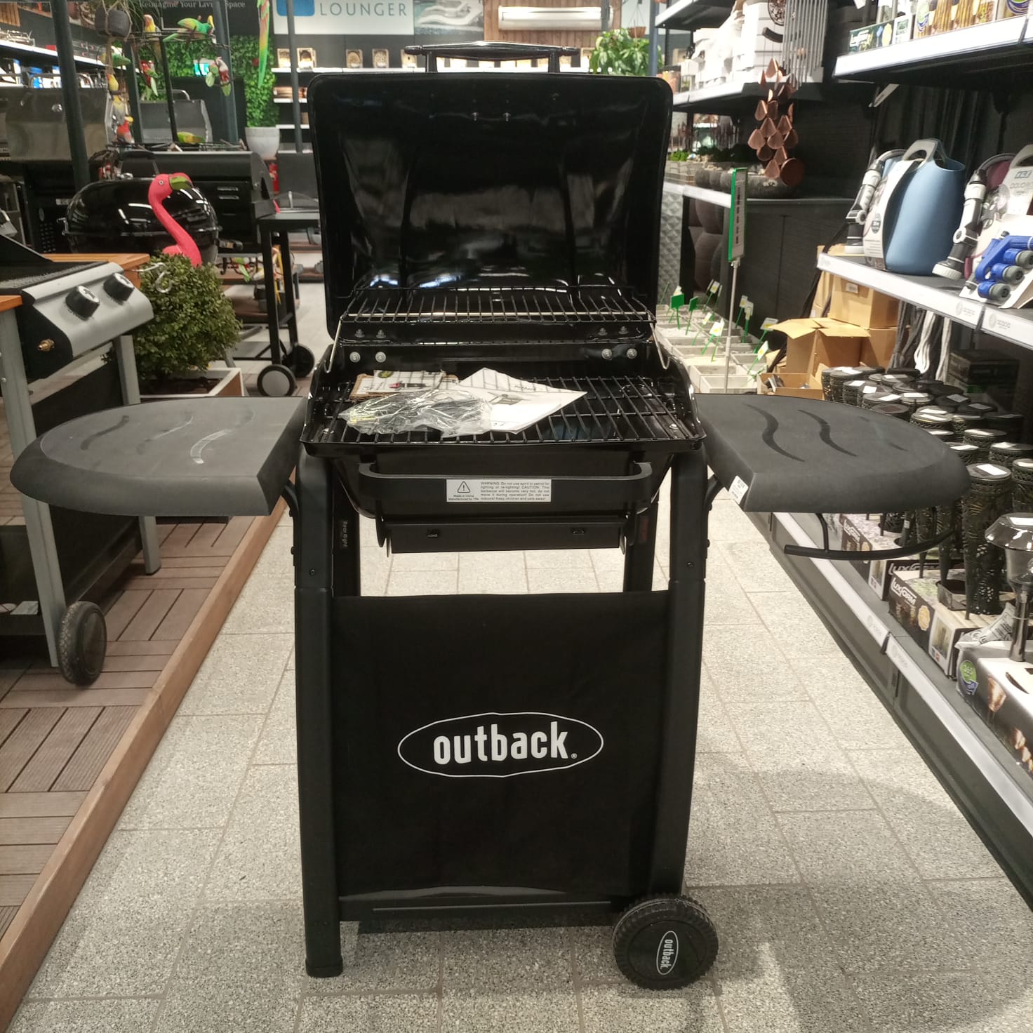 Charcoal BBQ Grill Outback Omega 201