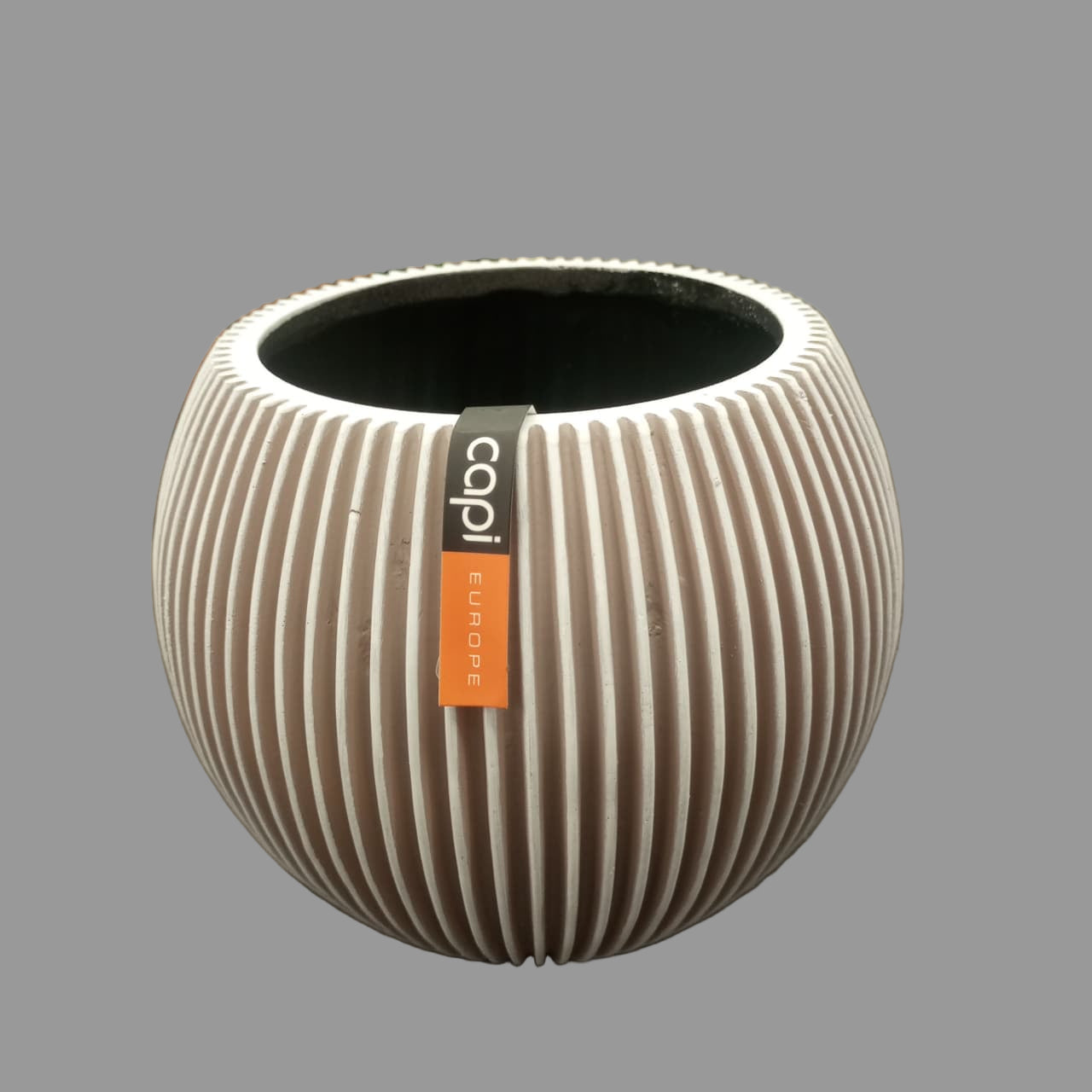 Capi Europe Vase Ball Groove BGVI | 17 x 14 cm