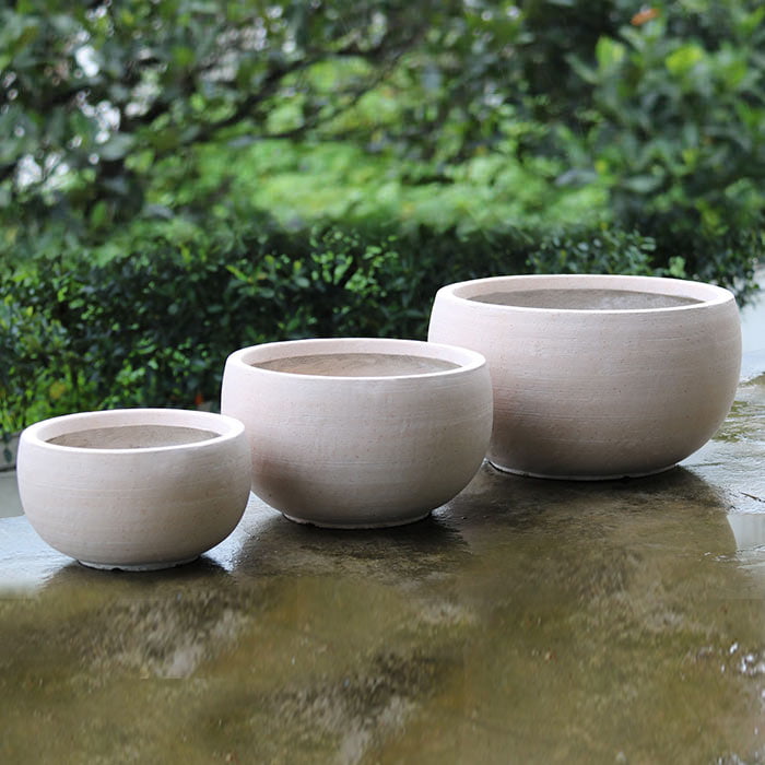 Zsac-96001 - fiber clay pot