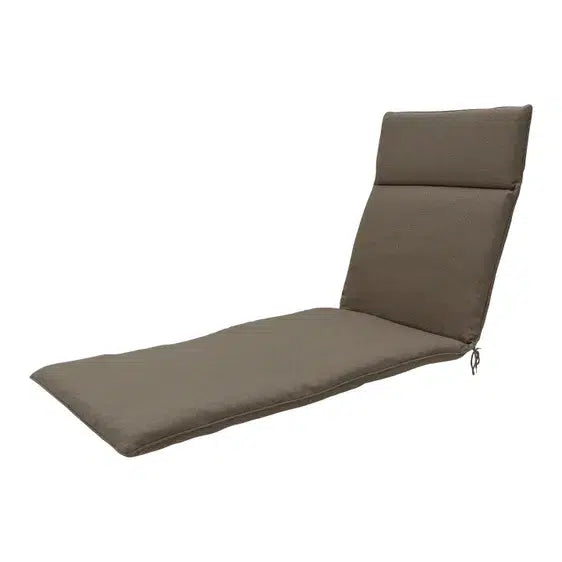 Madison Sunlounger cushion Canvas Eco+nature outdoor 100% Eco 60x190cm