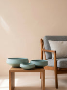 Amsterdam Bowl Pot (Degrea) | Antique Terracotta, Dark Green, Dia. 44–66 cm - Acacia Garden Center