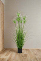 Artificial 60"H Grass with Plastic Pot, 1.5M - (7109) - Acacia Garden Center