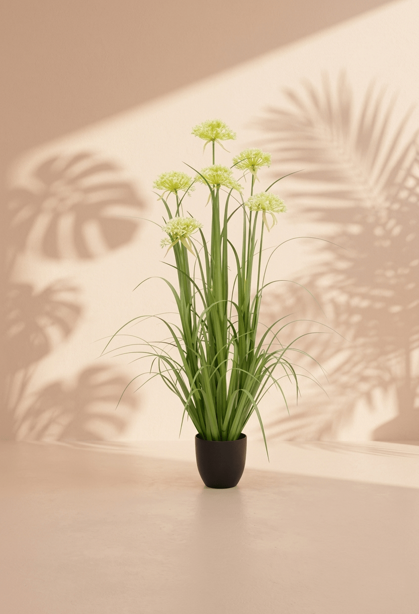 Artificial Grass Angelica | Plastic Pot | 48" - Acacia Garden Center
