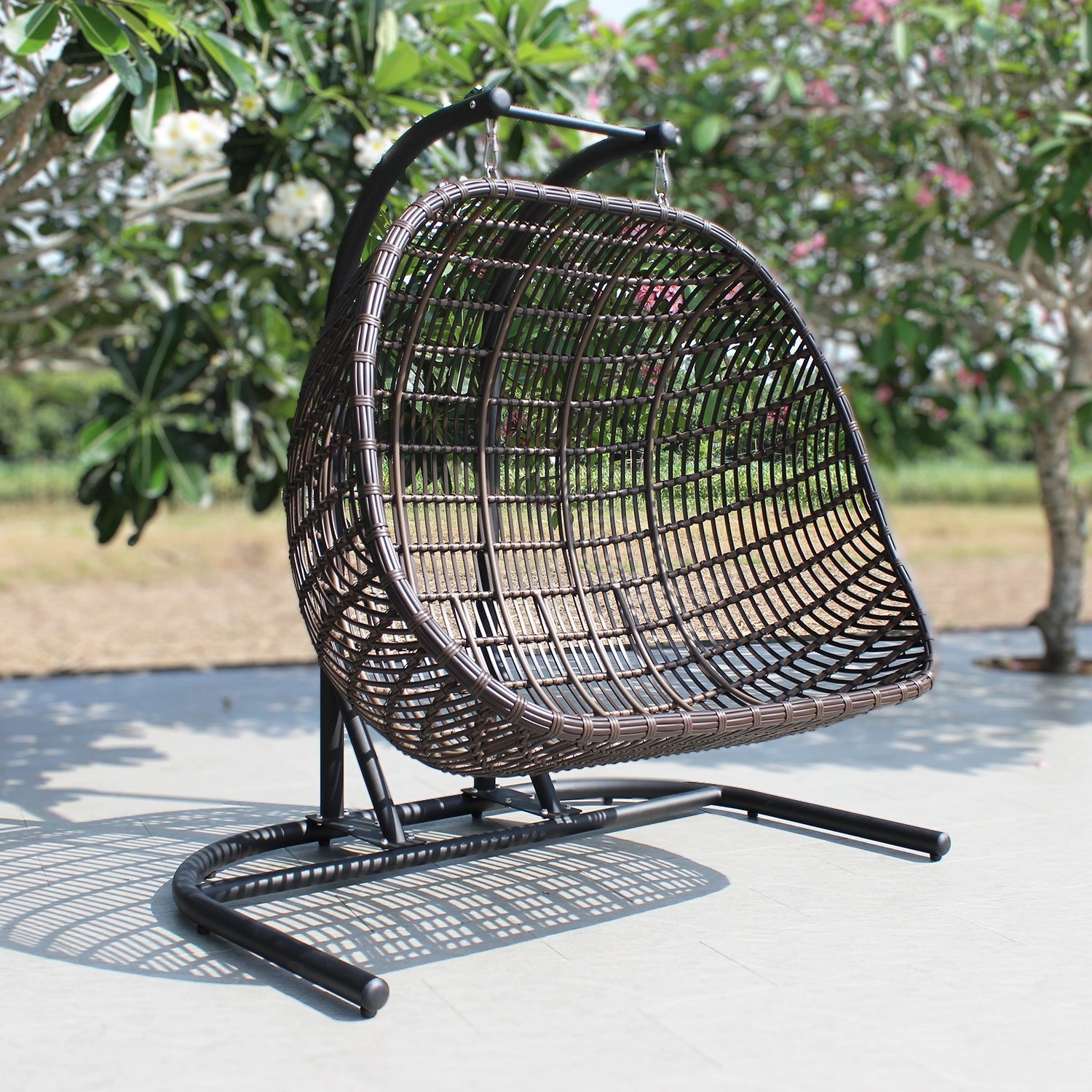 ATC Romantic and Comfy Double Swing Chair For Couples (RAHM - 026) - Acacia Garden Center