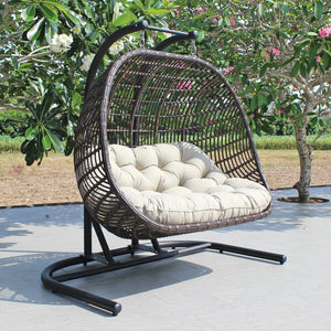 ATC Romantic and Comfy Double Swing Chair For Couples (RAHM - 026) - Acacia Garden Center