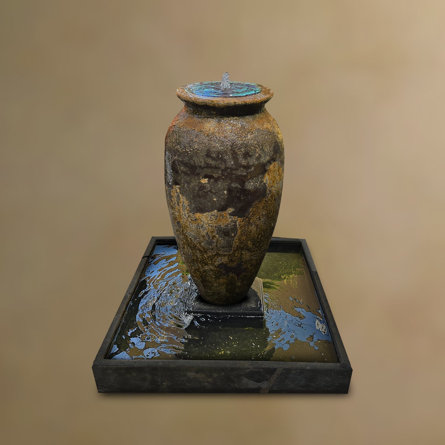 Atlantis Roman Water Fountain | Multi - Tier, 3 Sizes - Acacia Garden Center