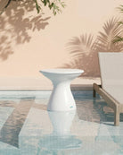 Autograph Standard Side Table LL - AG - ST - W - Acacia Garden Center