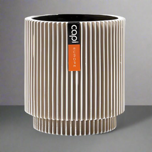 Capi Europe Vase Cylinder Groove BGVI 312