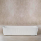 Black & White Elongated Ceramic Planter | Narrow Trough - Acacia Garden Center