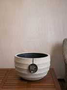 Bordo New Egg Pot Low | Premium Planter, Dia. 80–110 cm - Acacia Garden Center