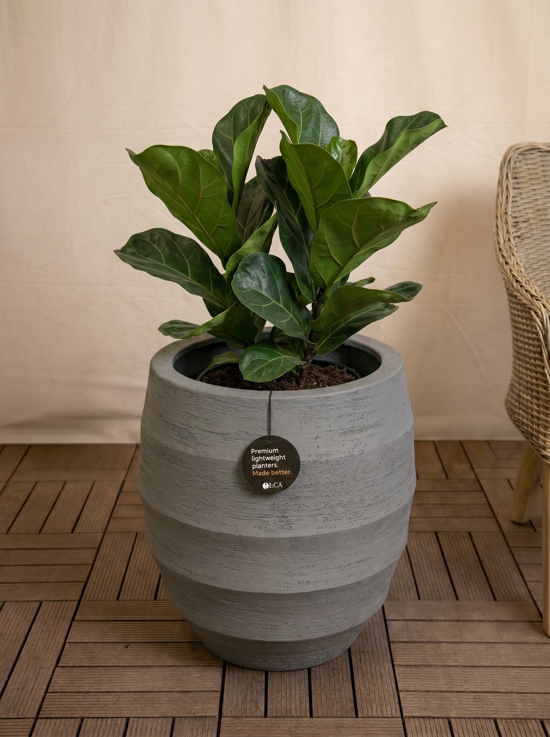 Bordo Tall Balloon Pot | Elongated Planter - Acacia Garden Center