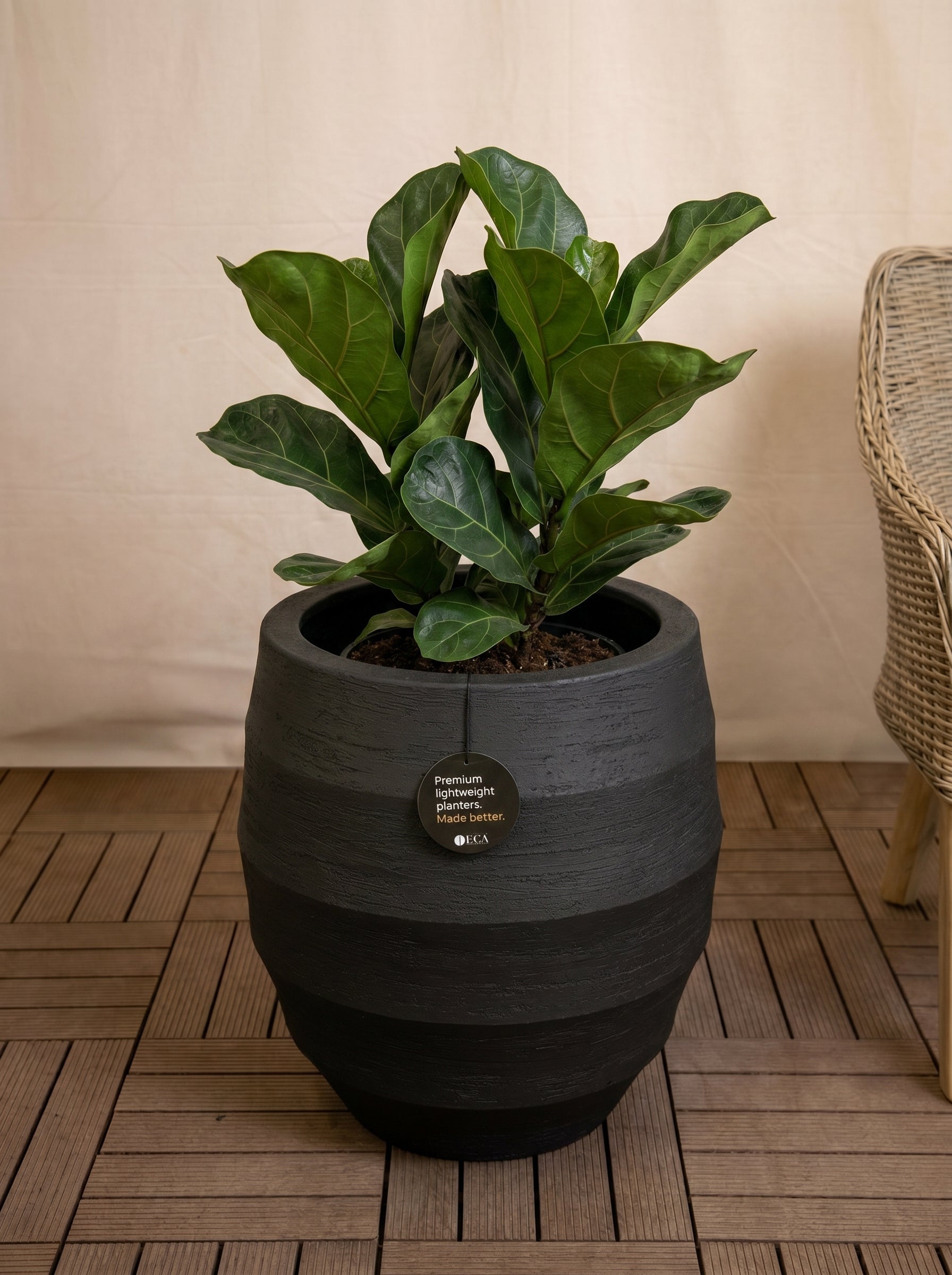Bordo Tall Balloon Pot | Elongated Planter - Acacia Garden Center