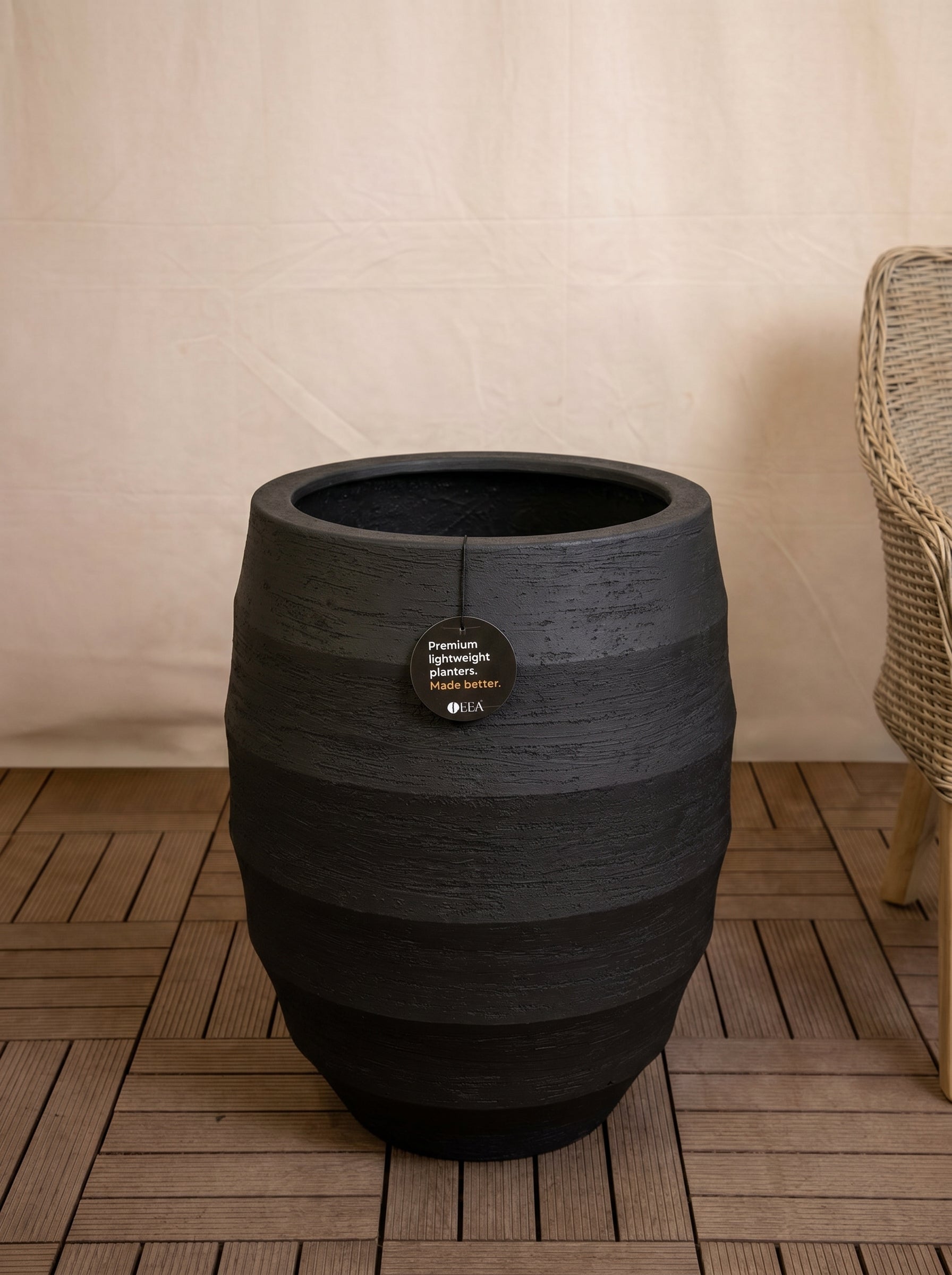 Bordo Tall Balloon Pot | Elongated Planter - Acacia Garden Center