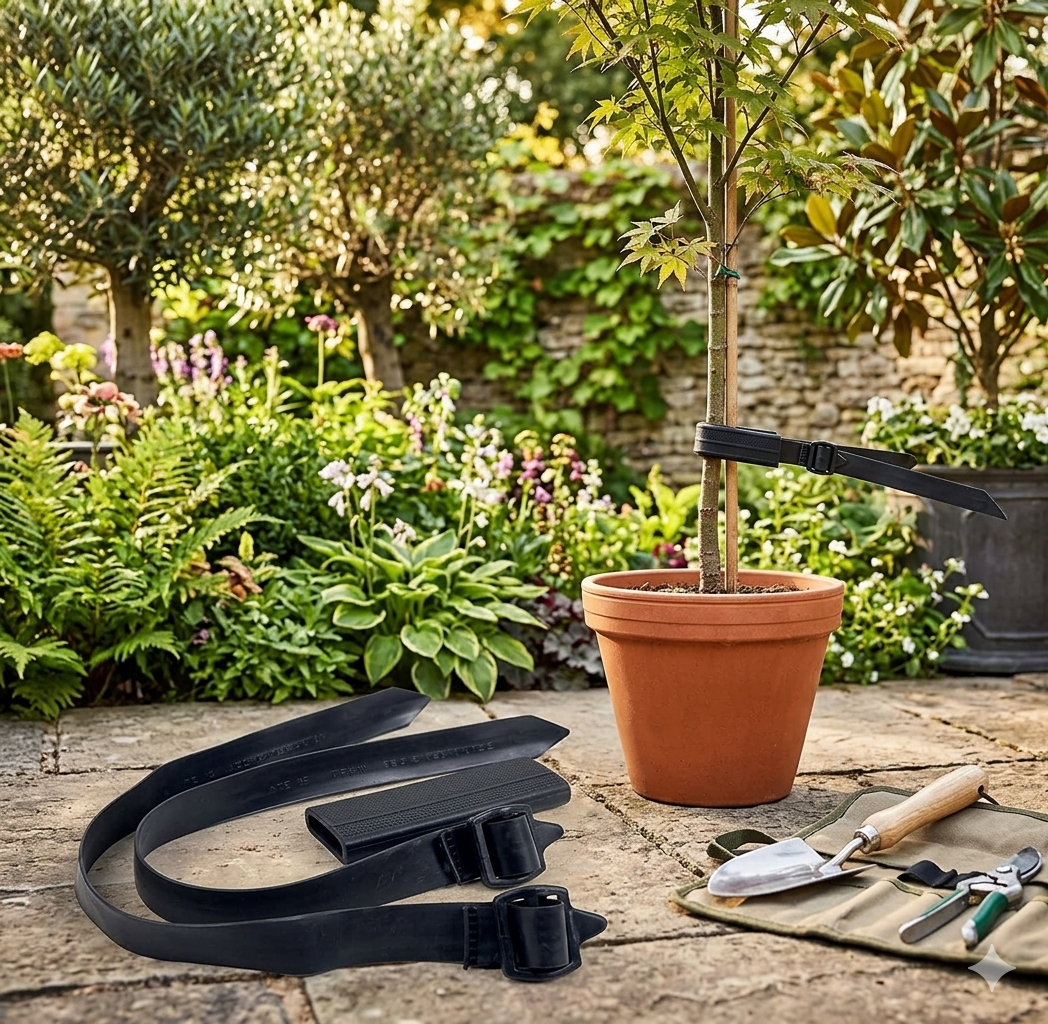 Buckle Tie/ Tree Tie (Rainbow Uk) - 60X3.8Cm - Acacia Garden Center