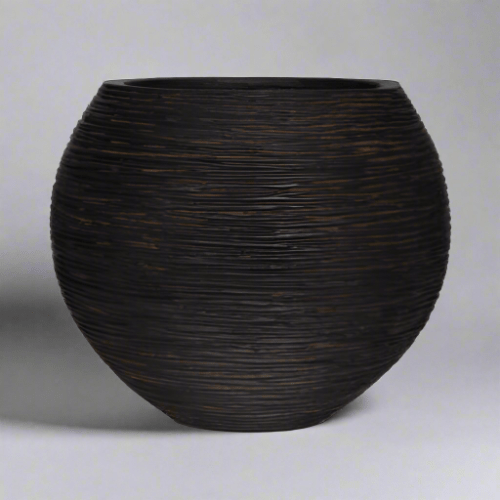 Capi Europe Nature Vase Ball Rib - Acacia Garden Center