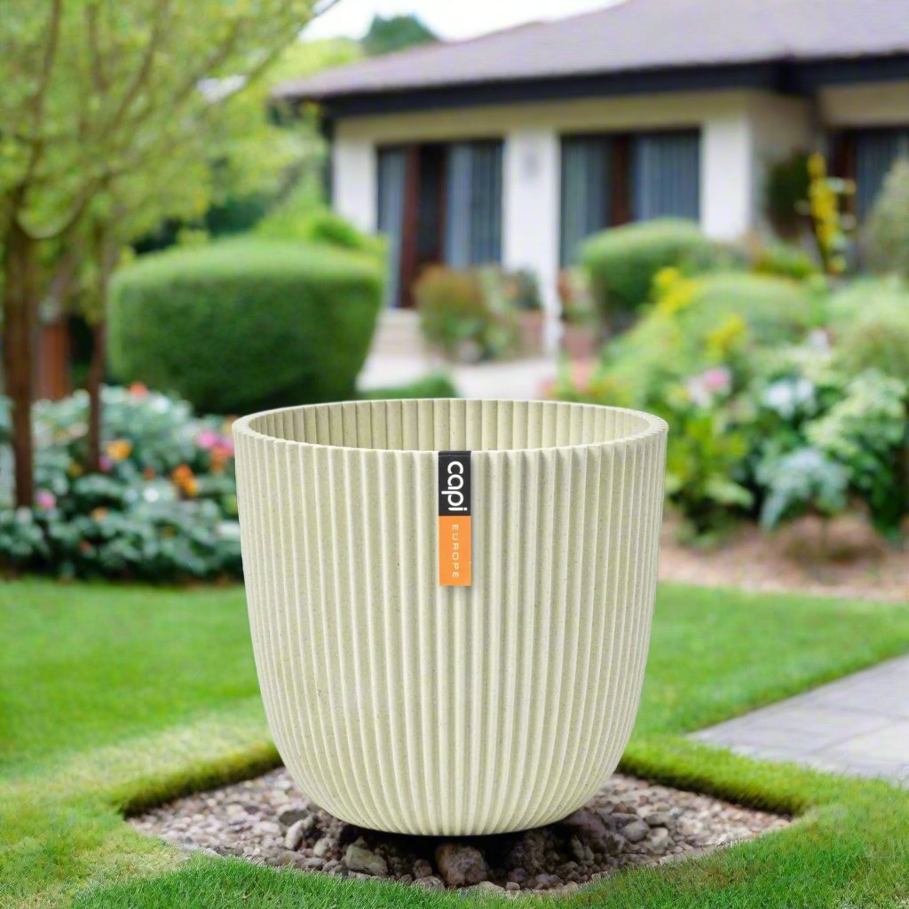 Capi Europe Planter Ball Groove - Acacia Garden Center