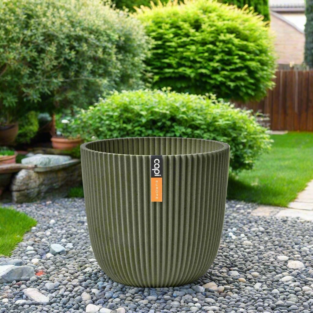 Capi Europe Planter Ball Groove - Acacia Garden Center
