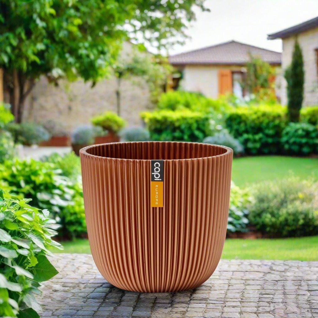 Capi Europe Planter Ball Groove - Acacia Garden Center