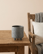 Ceramic Cylinder Pot | Light Blue, 12 cm - Acacia Garden Center
