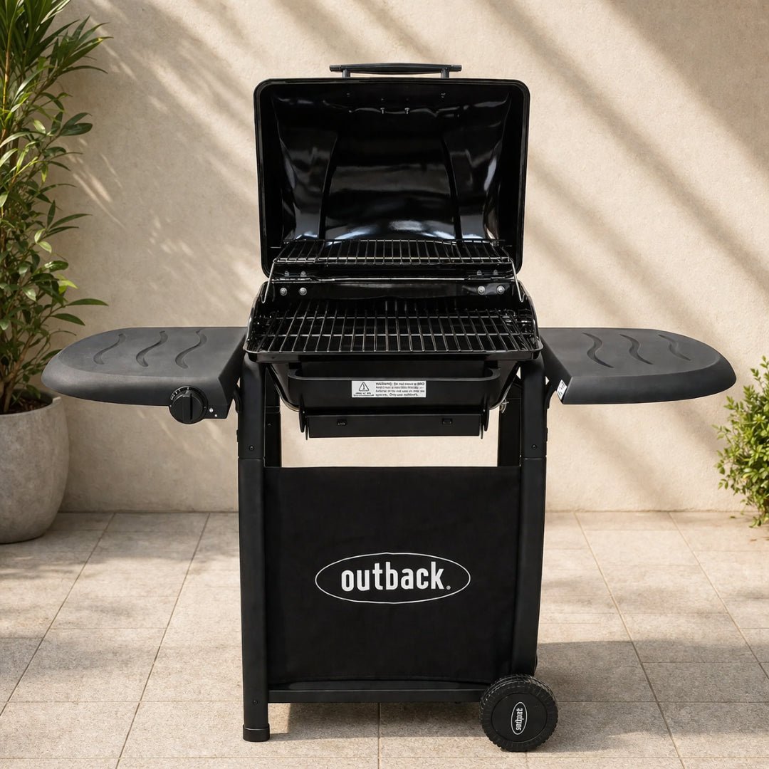 Charcoal BBQ Grill Outback Omega 201 - Acacia Garden Center