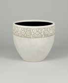 Classic Planter Round Deco Rim - Acacia Garden Center