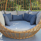 Cocoon Daybed Lounger | Enclosed Oval Design, 2–3 Seater - Acacia Garden Center