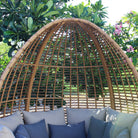 Cocoon Daybed Lounger | Enclosed Oval Design, 2–3 Seater - Acacia Garden Center