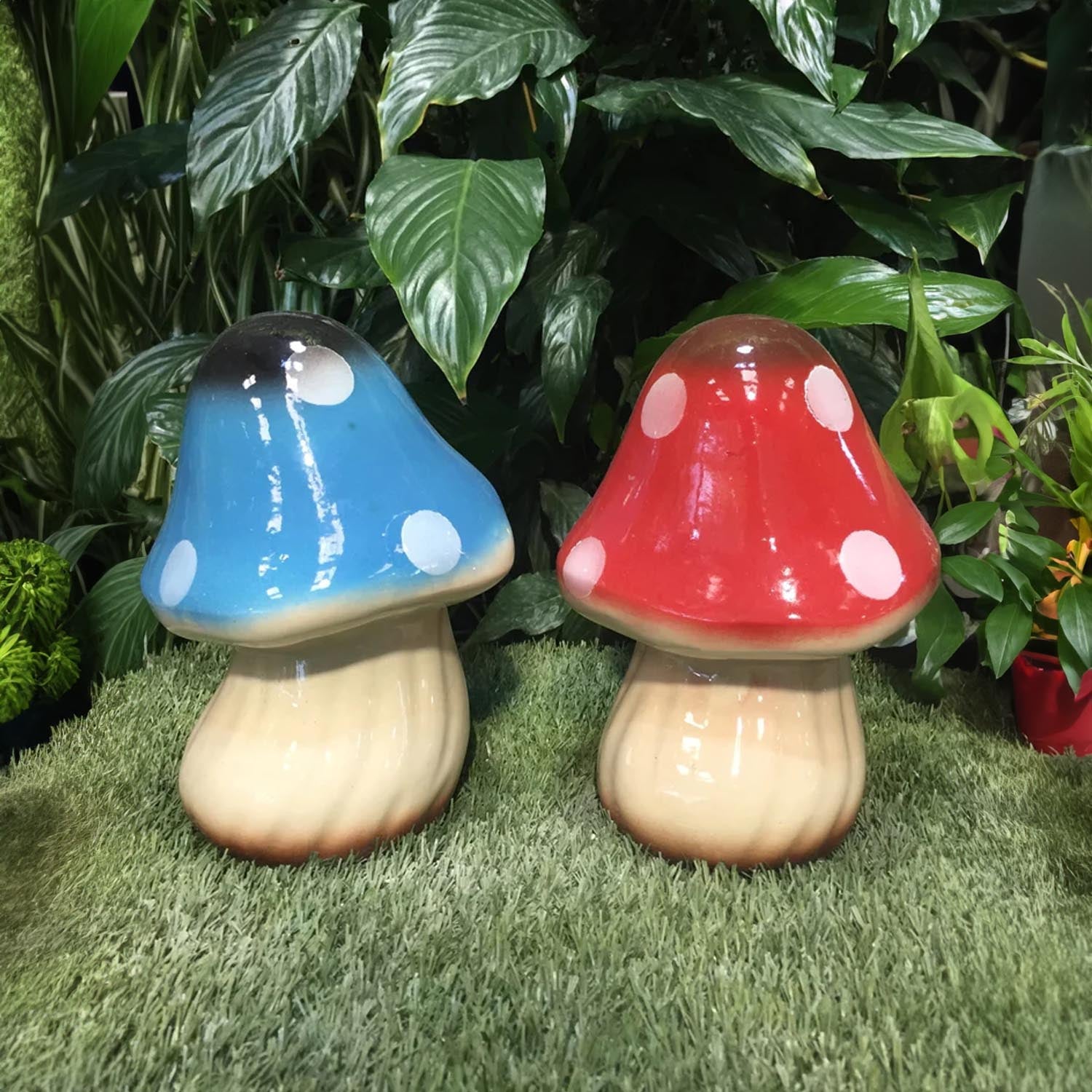 Decorative Garden Mushroom (An - 11) | 12 Colours - Acacia Garden Center