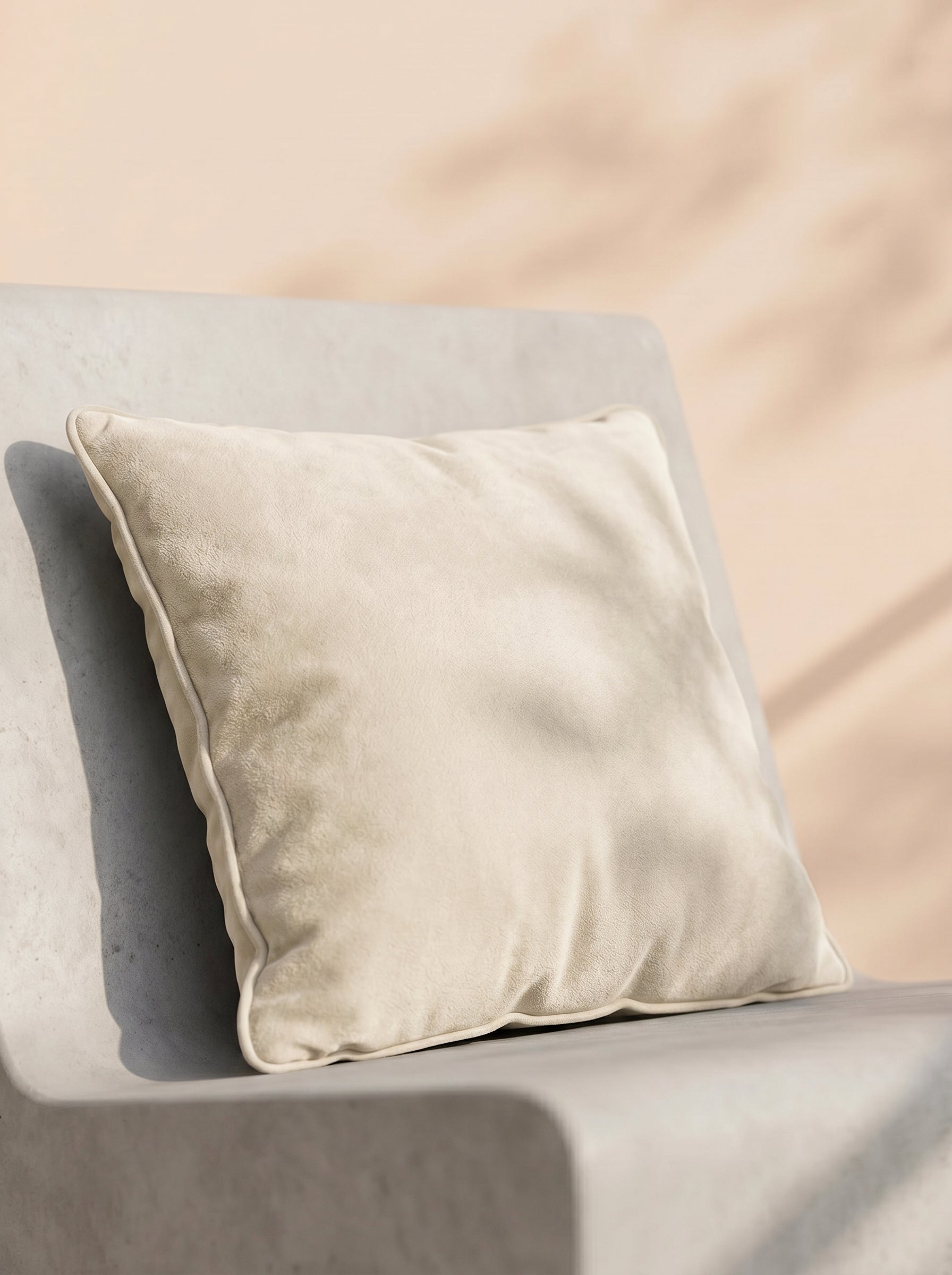 Decorative Pillow Canvas Eco+ | Beige, 50 × 50 cm - Acacia Garden Center