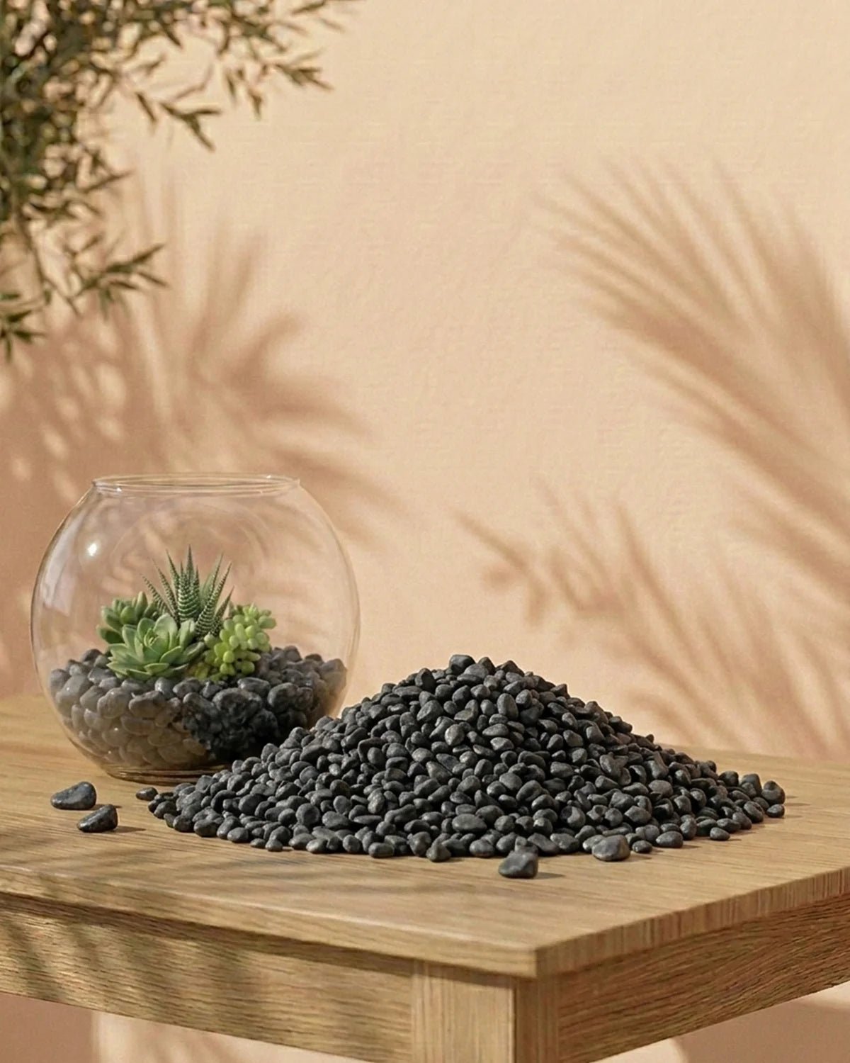 Decorative Stone Pebbles | Multi - Colour, 9–7 mm - Acacia Garden Center