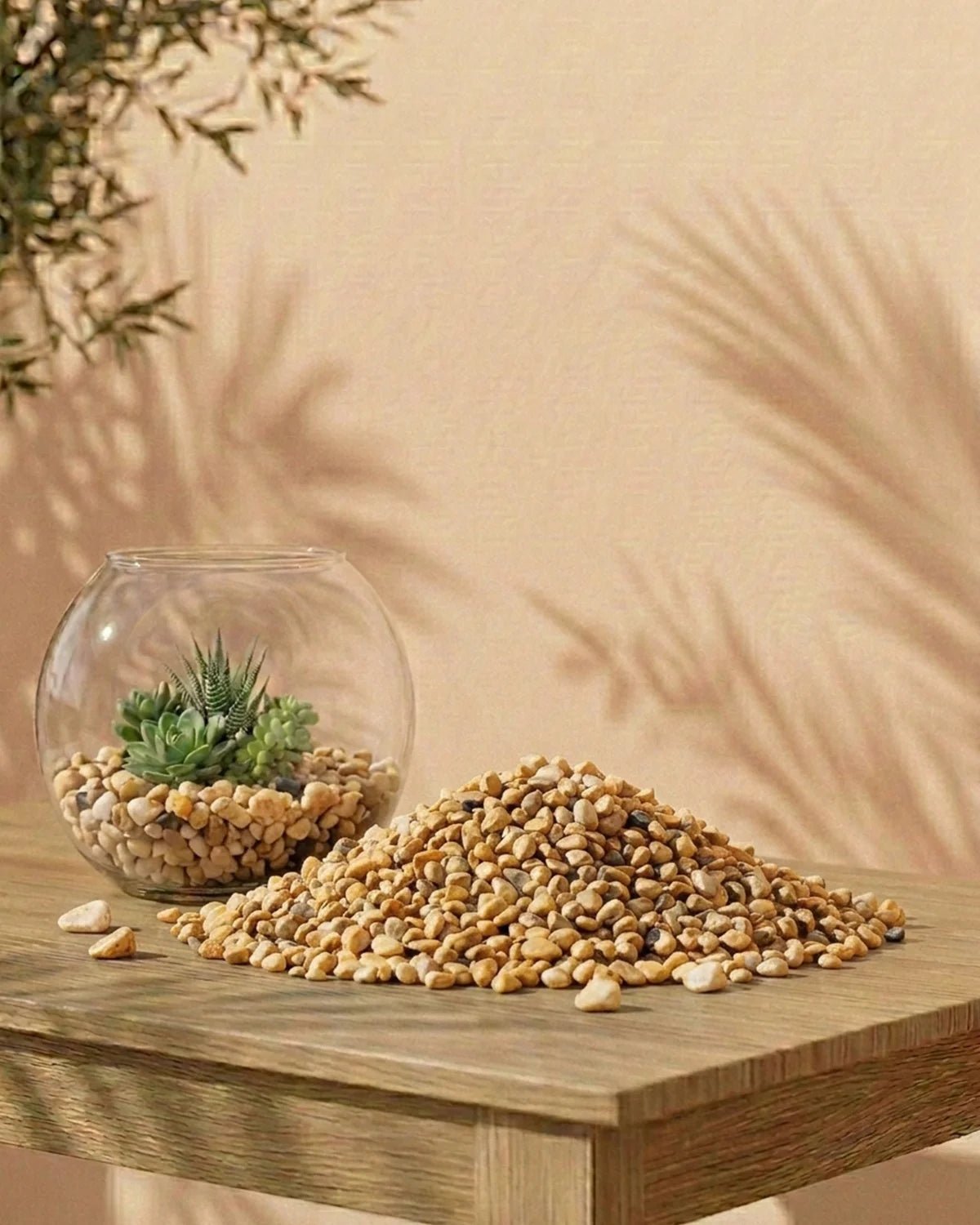 Decorative Stone Pebbles | Multi - Colour, 9–7 mm - Acacia Garden Center